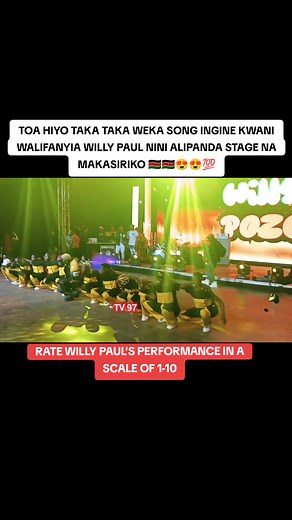 Willy Paul's Dynamic Performance at Furaha City Festival