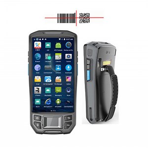 [Hot Item] UHF RFID 4G Barcode Scanner Android Fingerprint Data Collector Quad Core CPU Industrial PDA