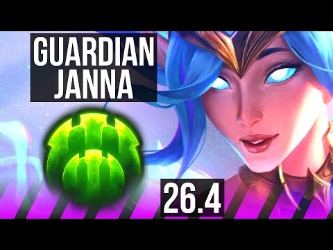 JANNA & Graves vs THRESH & Sivir (SUP) | Guardian | EUW Master | 26.4