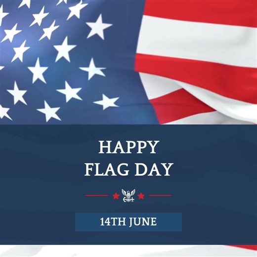2.8K views | Today we celebrate Flag Day! On June 14, 1777, the Continental Congress adopted the "Stars and Stripes" as the original American flag. The same flag was used when the Declaration of Independence was signed to give a flag for the entire country rather than each state having their own. #FlagDay #patriotism | Commander, Navy Installations Command | Facebook