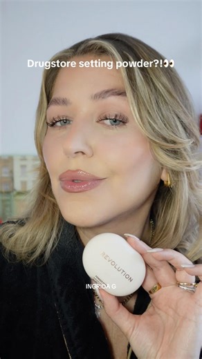 Wow! So good! #makeuprevolution #settingpowder #drugstoremakeup #makeuptips #makeuptipsandtricks