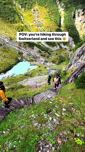 Would you hike across this bridge in Switzerland 😳🤯 #switzerland #switzerland_vacations #hikingtheglobe | The Lovers Passport