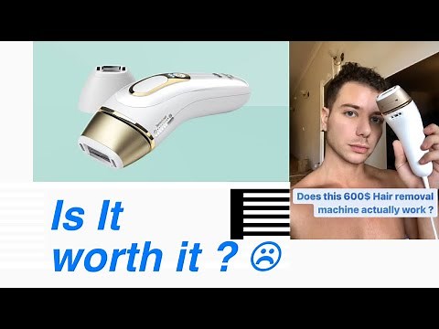My honest review on the Braun IPL home hair removal braun ipl silk expert pro 5 Portable IPL at home