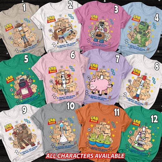 Toy Story Lab Week 2026 Shirt, Lab Story Med School Shirt, Phlebotomist Lab Assistant Clinical Laboratory Shirt, Medical Tech Mlt Mls,DTA200 - Etsy Sverige