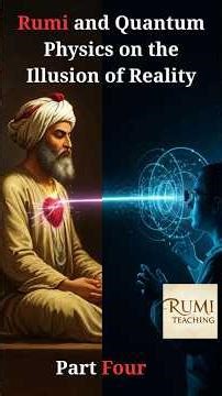 Rumi and Quantum Physics on the Illusion of Reality