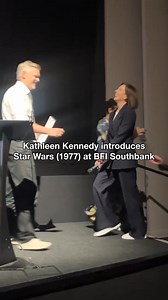 120K views · 1.1K reactions | ‘I don’t think there’s another one like it, it’s that rare.’ Kathleen Kennedy introduces our BFI Film on Film Festival Opening Night film, Star Wars (1977), screening from an original 1977 Technicolor print. | BFI | Facebook