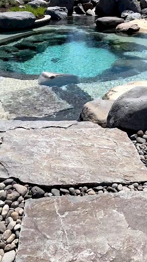 An Incredible Recreation Pond Built by Mark The Pond Guy 😍 #livingtheaquascapelifestyle #pond #watergarden | Greg Wittstock the Pond Guy