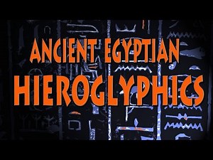 Egyptian Hieroglyphics