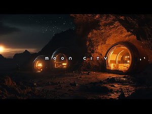 Moon City: Ambient Sci Fi Music For Moon Travelers - Sleep Space Ambience