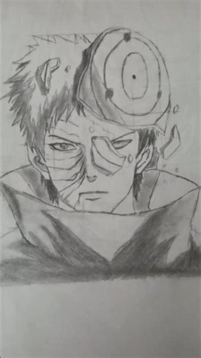 Anime Face Sketch ✏️ Realistic Drawing | Art Shorts#guess #artsketch