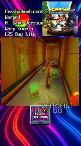 Crash Bandicoot 3: Level 25. Bug Lite Multi Gem Route We got all the color gems now we can do this difficult route through this ancient Egyptian Tomb! We're playing through the remake of Crash Warped from the N. Sane Trilogy! lets see if its as good as the original! Gameplay footage is from the PC version. #gaming #retro #videogame #retrogaming #reelsfbシ #fbreels #love #fb #flashback #clips #gameplay #retrogames #nostalgia #fypシ #instagood #childhood #fyp #crash #crashbandicoot | Zeitgeist OG