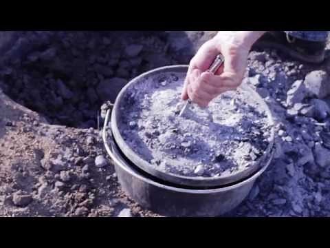 How to bury a Dutch Oven