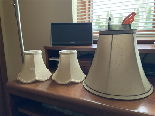 Suncatcher DIY | Omg, my Salvation Army find, the 2 small shades were only $1.99 each, and the med size was 3.99 can’t wait to make my first lamp shade frame suncat... | Facebook