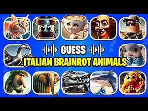 Guess the Italian Brainrot Challenge 🤯 | Easy to Hard Levels! (18 Questions)