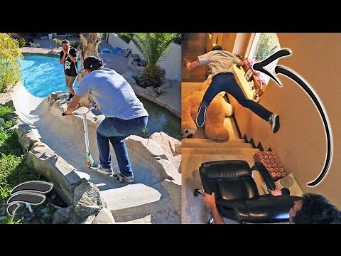 HOMEMADE OBSTACLE COURSE!!