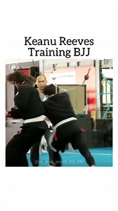 27K views · 565 reactions | Keanu Reeves Training BJJ 屢 | Kimonos Brazilian Jiu Jitsu | Facebook