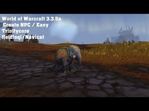 WoW 3.3.5a Privat Server #001 Create NPC