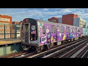 R143 & R160 L Trains at Livonia Avenue