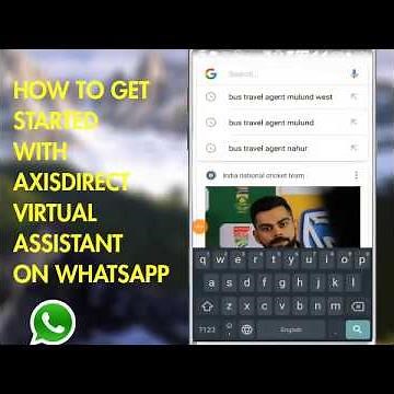 How to enable Axis Direct WhatsApp Virtual Assistant