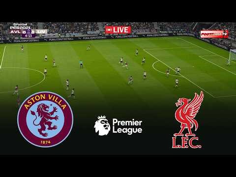 🔴ASTON VILLA vs LIVERPOOL - Premier League 2026 | Pes 21 Gameplay Simulation