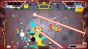 独家！本地双人合作《银河冠军TV》通关流程+冠军模式 Galaxy Champions TV 街机式俯视角射击游戏