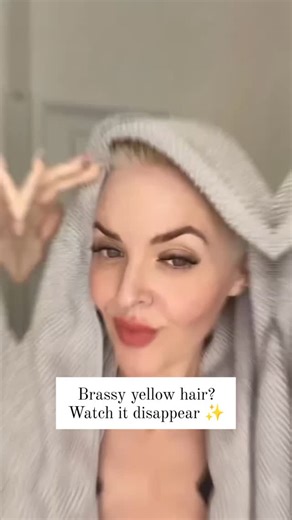 Fix Brassy Hair | Blonde, Brunette & Grey Blending on Instagram: "Brassy yellow hair: GONE! Watch how T18 Lightest Ash Blonde Hair Toner takes this colour to a soft, ashy blonde—all from the comfort of home. It's such a simple way to get that brass-free look you've been dreaming of. Curious to try it? Shop T18 now with shipping Australia wide 懶"