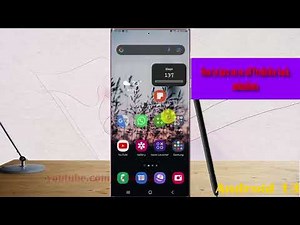 Samsung Galaxy S22 Ultra : How to turn on or off Predictive back animations