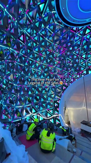 Sneak Peek 👀 #LegendoftheSeas #cruise #cruiseship #bts #shipyard #familytrip