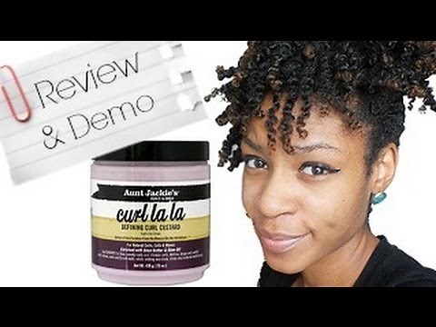 Aunt Jackies Curl la la Defining Curl Custard Review