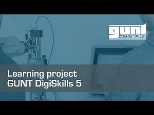 GUNT DigiSkills 5 Robotics and automation –automated process with cobot
