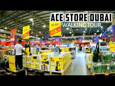 [4K] Inside ACE HARDWARE DFC Dubai | Walking Tour