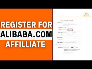 How to Register as a Affilliate in AliBaba.com (Step-by-Step Guide)
