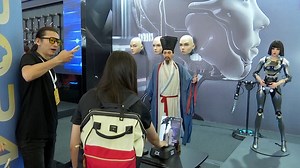 Humanoids, robot crepe chefs showcased at World Robot Conference