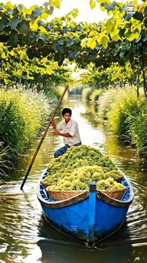 How Grapes Are Grown Bigger Using Smart Farming & Drip Irrigation Technology