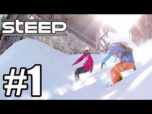 Steep Gameplay Walkthrough Part 1 - PS4 Beta