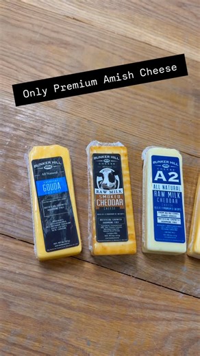 we have the best premium amish cheese you can get. #bunkerhill #bunkerhillcheese #ohioamish #amishcheese #rawmilk #rawmilkcheese #nolensville #nolensvilletennessee #nolensvilletn #nolensville #arringtontennessee #franklintennessee #brentwoodtn #smyrnatennessee #musiccity #instagramfood | Amish Country Market At The Feed Mill | Facebook