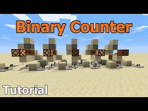 Binary Counter - Redstone Tutorial