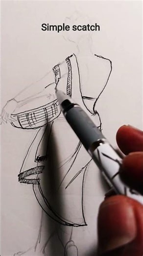 🥰How to draw simple women scatch || #drawing #sketch #art #himansu #viralshorts #painting