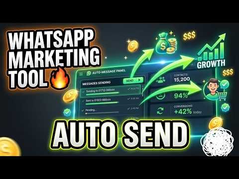 The Smartest WhatsApp Auto Message Bot for Marketers 🤖 | Boost Engagement Fast! 🔥