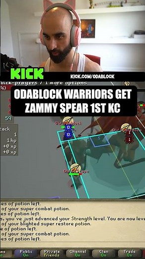Much Needed Zammy Spear Drop in DMM #osrs #odablock