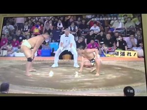 2014、8、第44回全国相撲選手権大会③ 中学横綱 塚原隆明