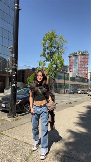 little speed outfit check anyways SUMMERRR ☀️ #summer #vancouver #city #fitcheck