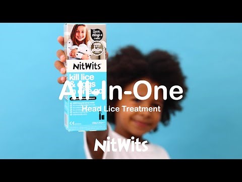 How to Use Nitwits All In One Solution to Remove Head Lice - Demo Video - Step by Step Tutorial