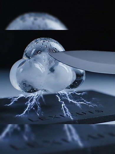 Cutting a Crystal Storm Cloud ☁️⚡💎 | Most Satisfying ASMR #relaxing #oddlysatisfying