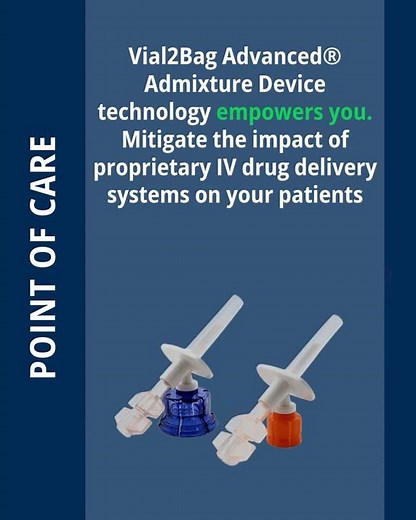V2BA for IV fluid shortage and imported bags
