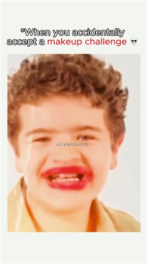 When you accidentally accept a makeup challenge 💀 #GatenMatarazzo