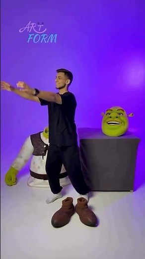 How To Put On Shrek Character Mascot