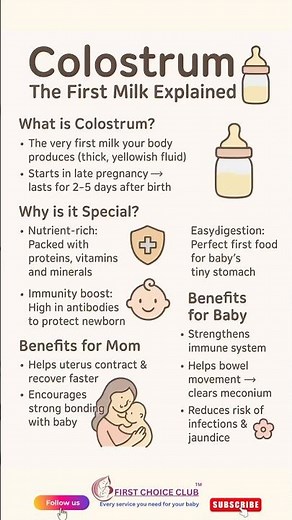 Colostrum: The First Milk Explained 🍼
