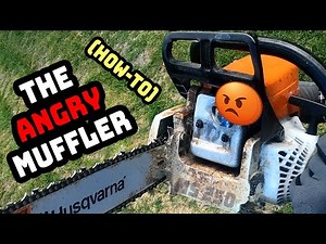Muffler Mod on Stihl MS 250 C-BE (HOW-TO VIDEO)