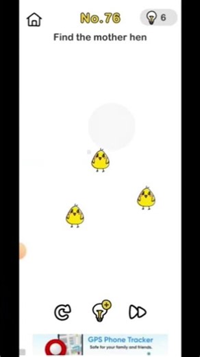 Level-76 find the mother hen in brain out game #mobilegame #brainout